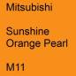 Preview: Mitsubishi, Sunshine Orange Pearl, M11.